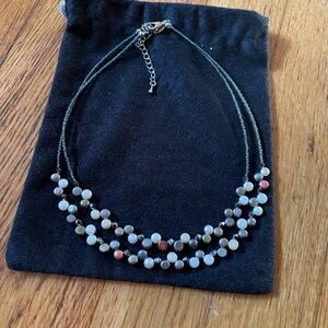 Elegant Multi-Color fresh water pearl necklace